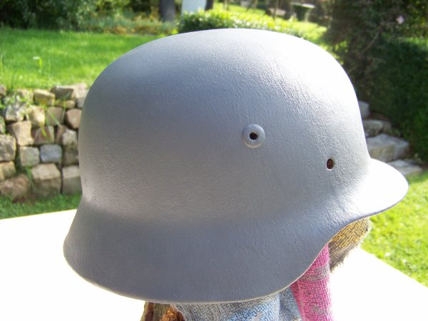 Restoration of a German M40 helmet Part 6