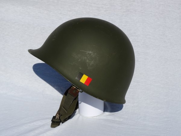 2nd Belgian M1 Army helmet