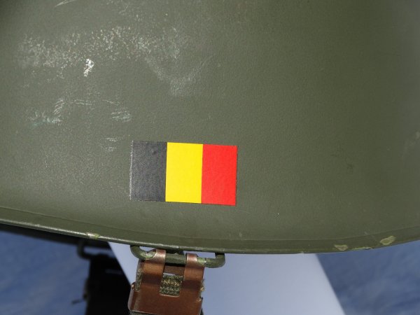 2nd Belgian M1 Army helmet