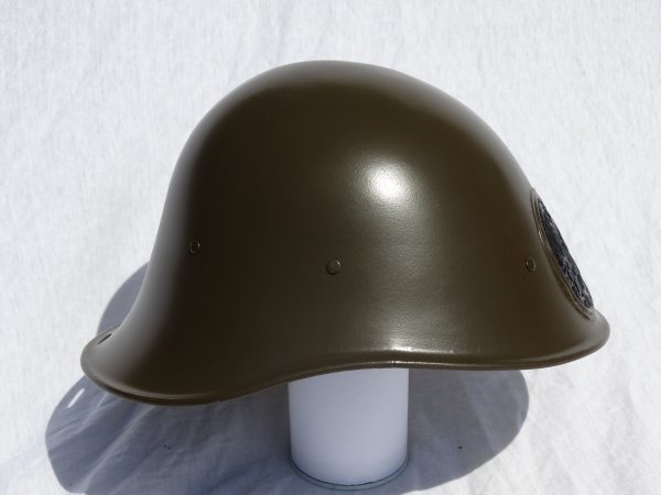 Dutch M34 Helmet Restoration part 6