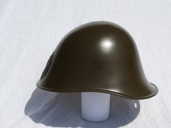 Dutch M34 Helmet Restoration part 6