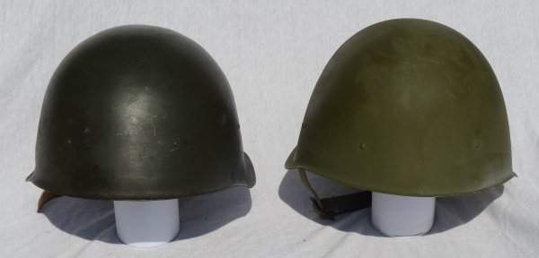 Comparison of a Hungarian m50 and a Russian Ssh40