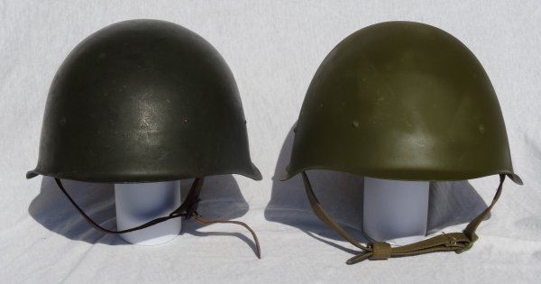 Comparison of a Hungarian m50 and a Russian Ssh40