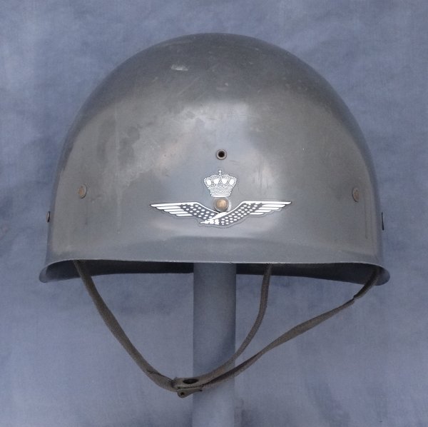 Dutch M53 grey helmet liner used by the Air Force Guards 