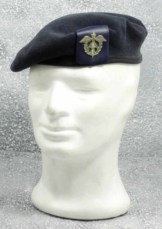 Belgian Beret "Administratie" blue
