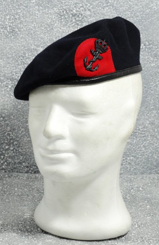 Beret The Netherlands "Korps Mariniers" black