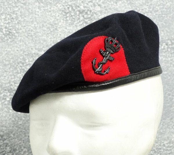 Beret The Netherlands "Korps Mariniers" black