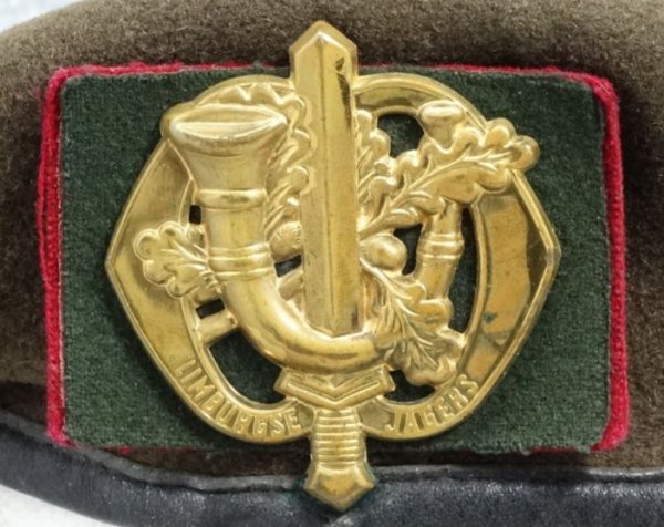 Baretembleem 15 Regiment Limburgse Jagers