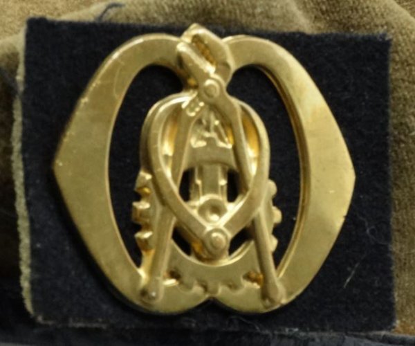 Baretembleem 49 Regiment Technische Troepen