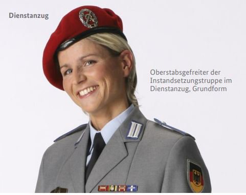 Germany beret Instandsetzungstruppe