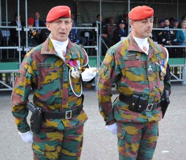 Belgian Beret "Militaire Politie" Red