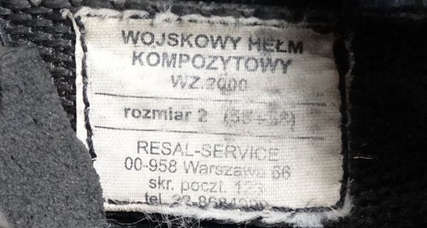 Poland Wz2000 Helmet (part 2)