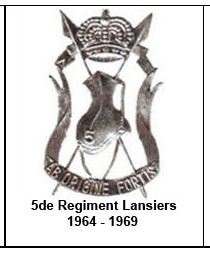 Belgian beret "5de Regiment Lansiers" 1964